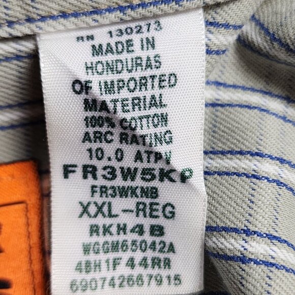 Wrangler Riggs Workwear Mens FR Shirt Size XXL - Picture 5 of 15
